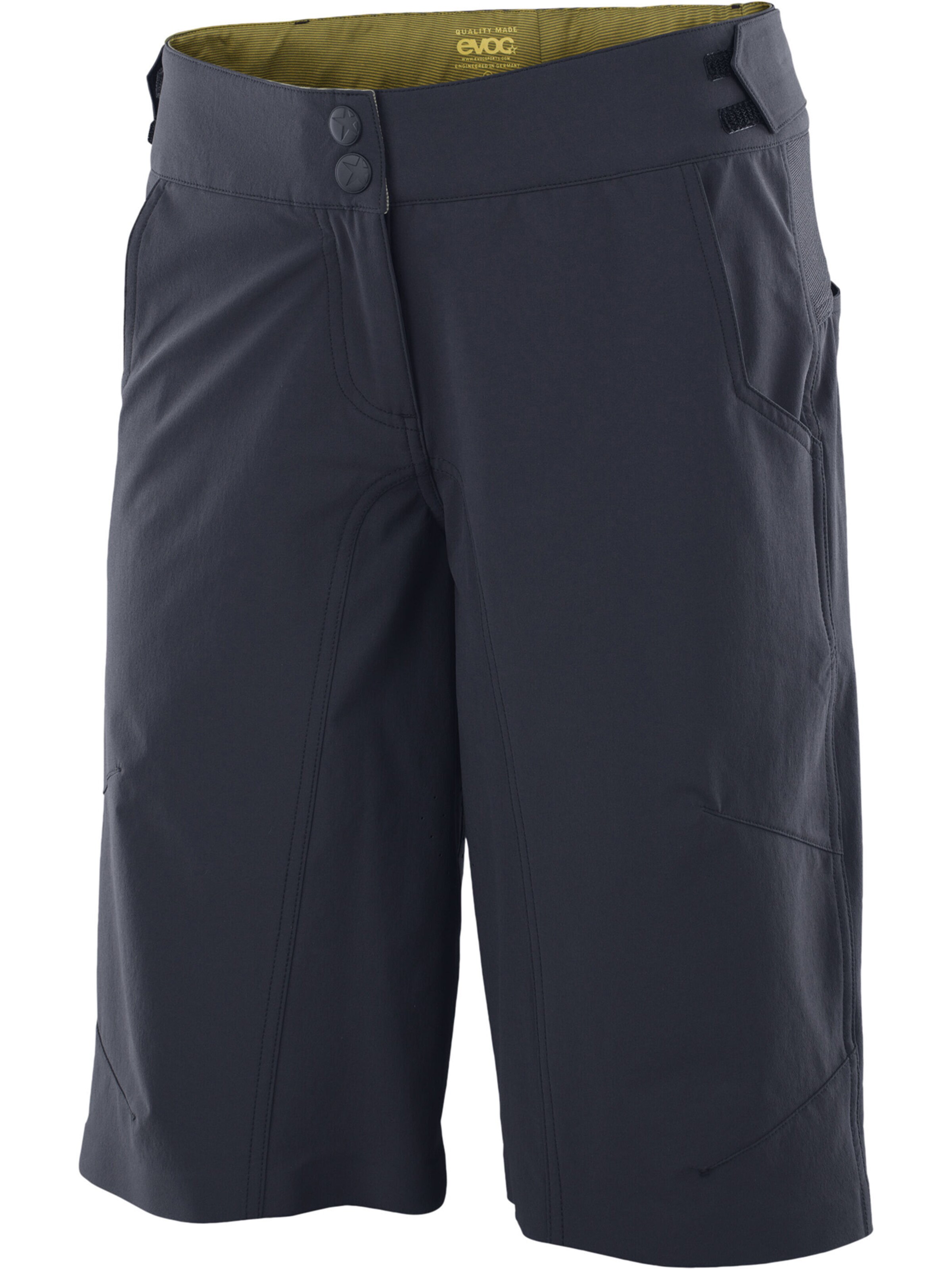 EVOC Regular Pants in Black: front