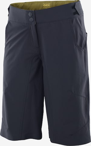 EVOC Regular Shorts in Schwarz: Vorderseite