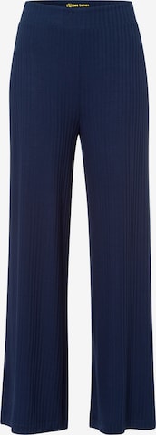 Pantalon 'Michelle' Les Lunes en bleu : devant