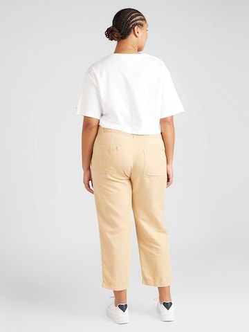 Tommy Hilfiger Curve - Slimfit Pantalón chino en beige