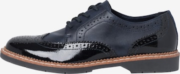 s.Oliver Lace-Up Shoes in Blue