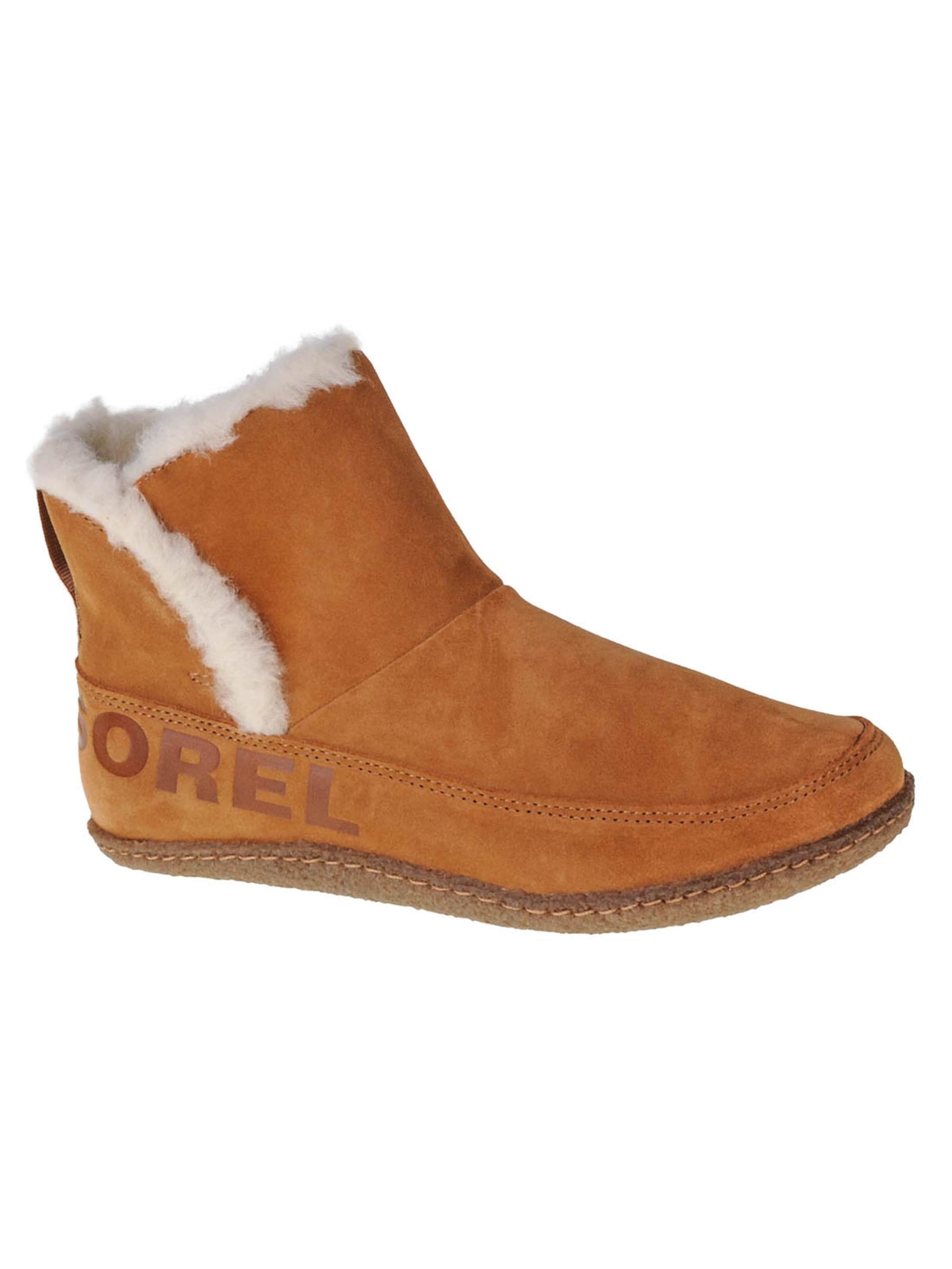 SOREL Boots 'Nakiska Bootie' in Brown: front