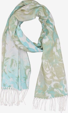 Leslii Scarf in Blue: front
