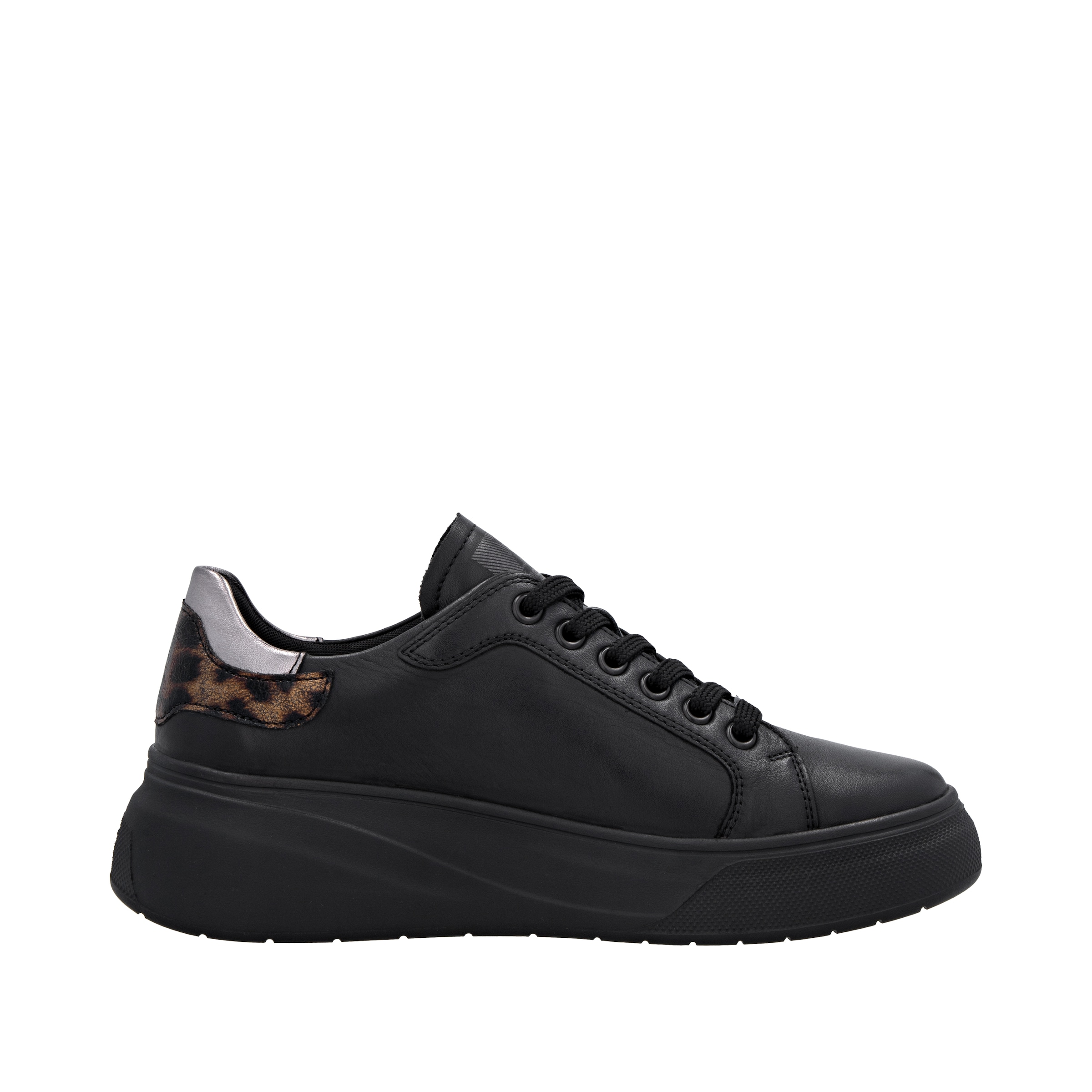 Baskets basses 'W2303' Rieker en noir