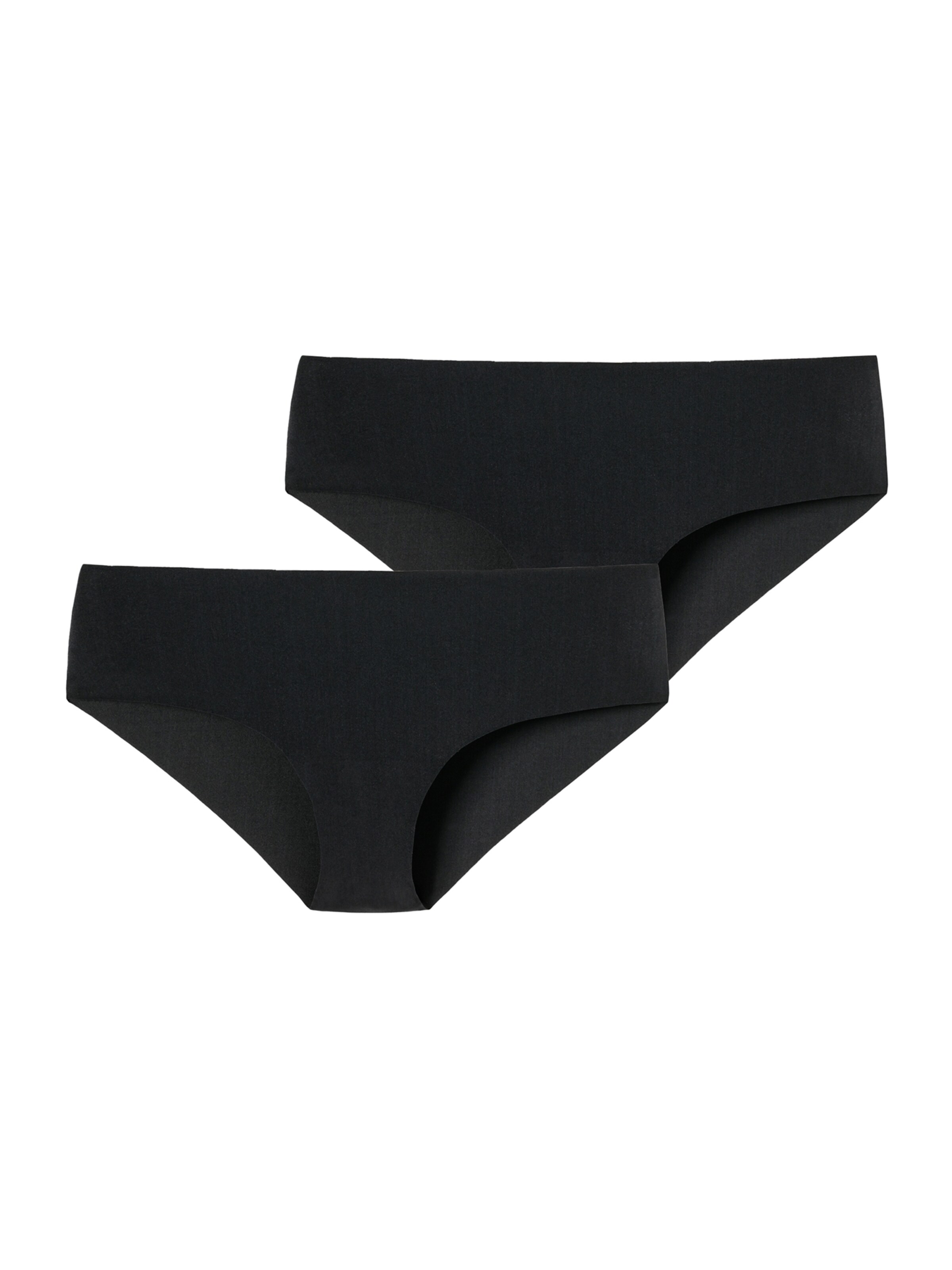 SCHIESSER Panty 'Invisible Light' in Schwarz: Vorderseite