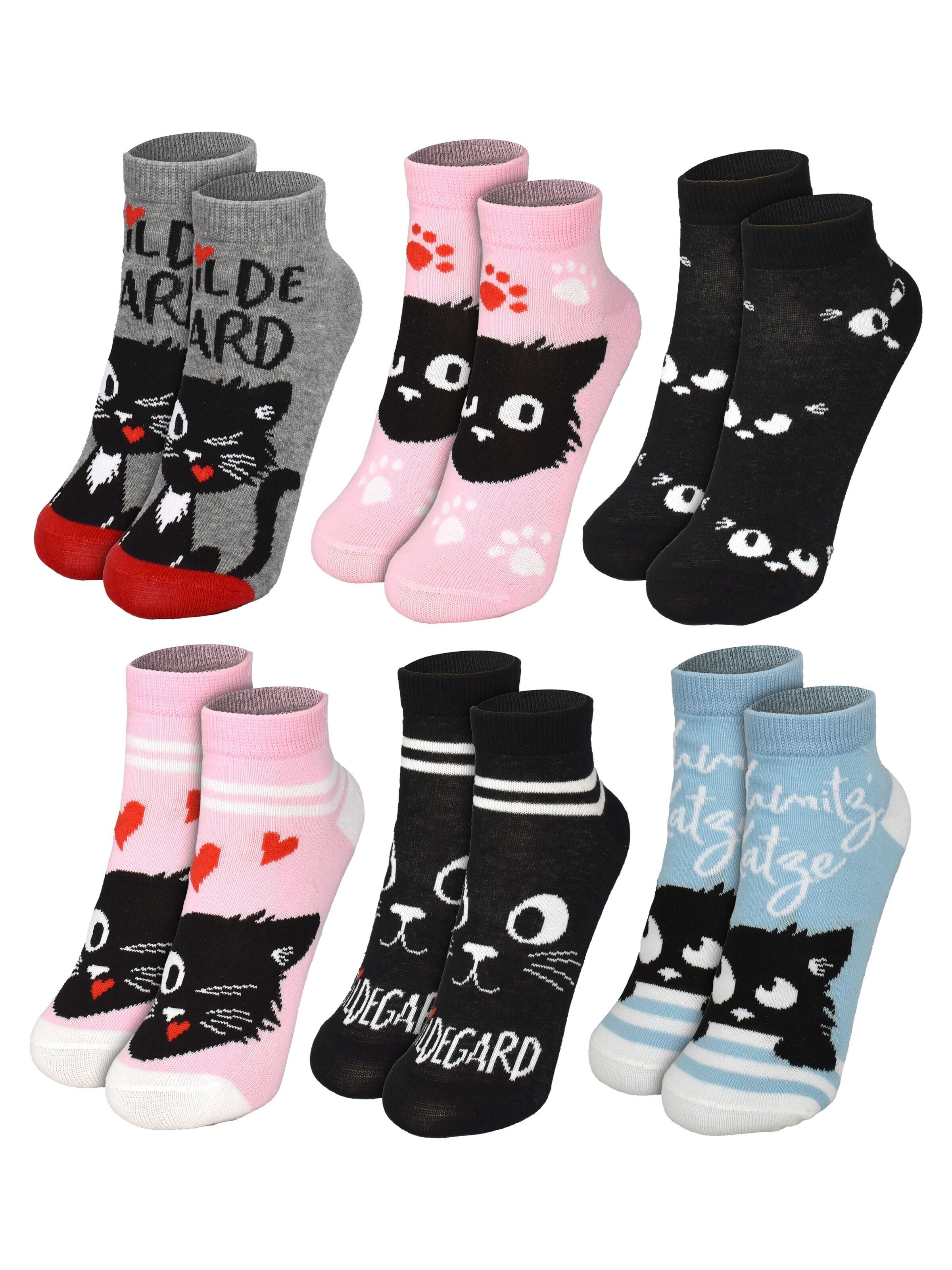 United Labels Socks 'Adventskalender Ralf Schmitz Hildegard mit 12 Paar' in Mixed colours
