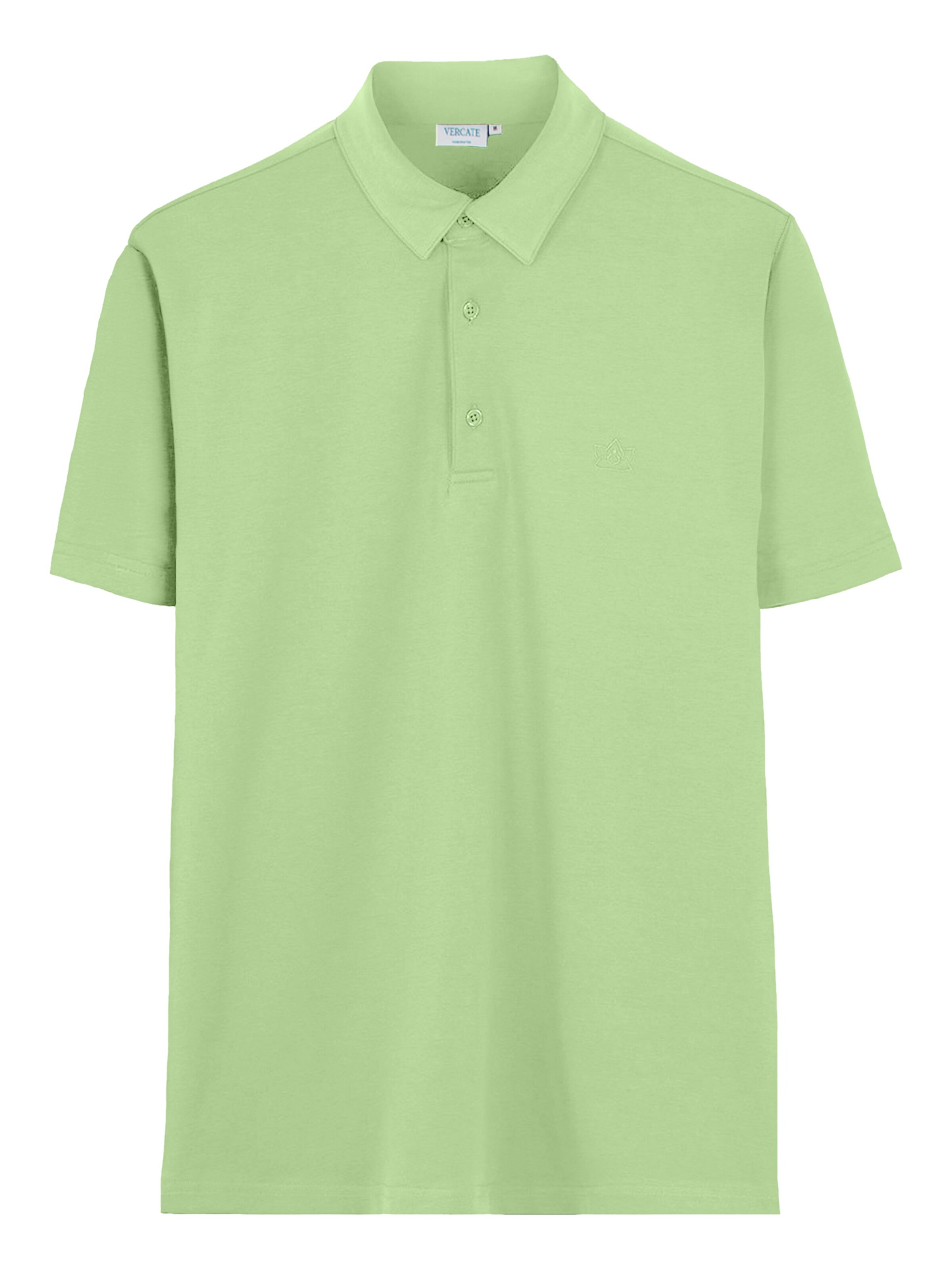 Maglietta 'No. 20' di Vercate in verde: frontale