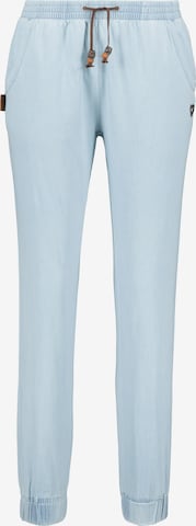 Alife and Kickin Tapered Broek 'AliciaAK' in Blauw: voorkant