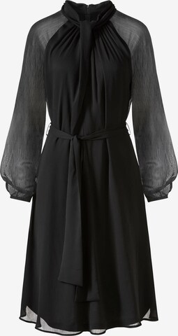 heine Shirt Dress in Black: front