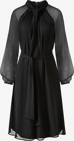 heine Shirt Dress in Black: front