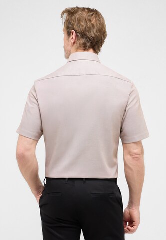ETERNA Regular fit Button Up Shirt in Beige