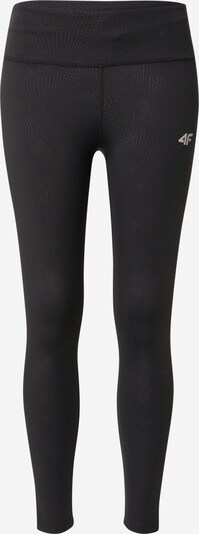 4F Leggings in silbergrau / schwarz, Produktansicht