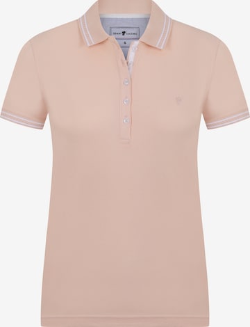 DENIM CULTURE Poloshirt 'Mariana' in Pink: predná strana