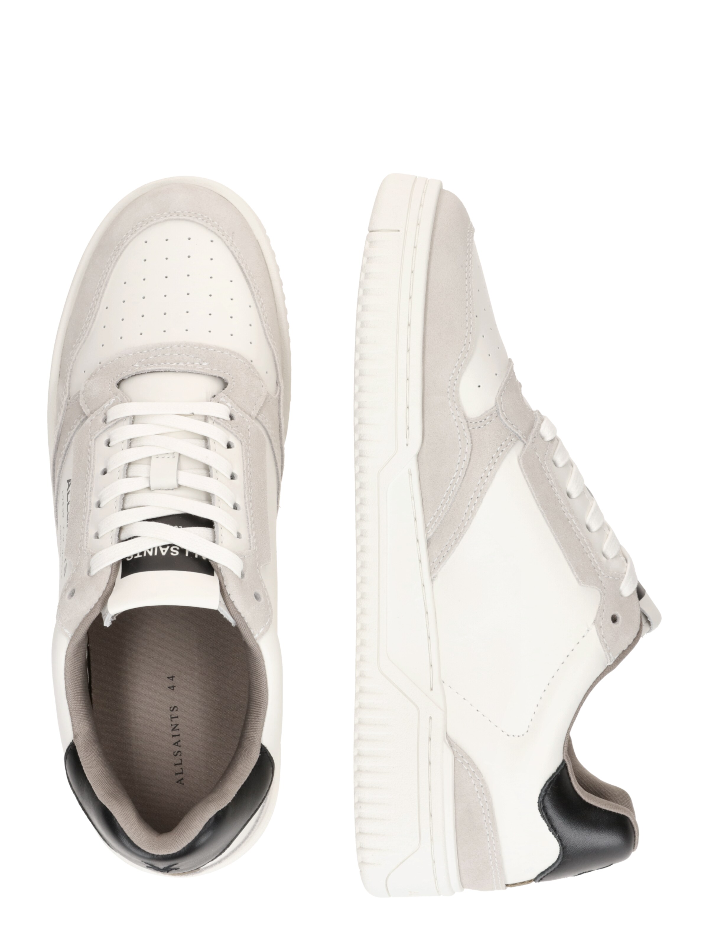 AllSaints Σνίκερ χαμηλό σε λευκό