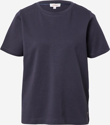 T-shirt s.Oliver en bleu : devant