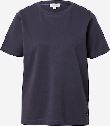 s.Oliver T-Shirt in Blau: predná strana