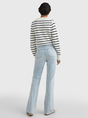 TOMMY HILFIGER Bootcut Jeans in Blauw
