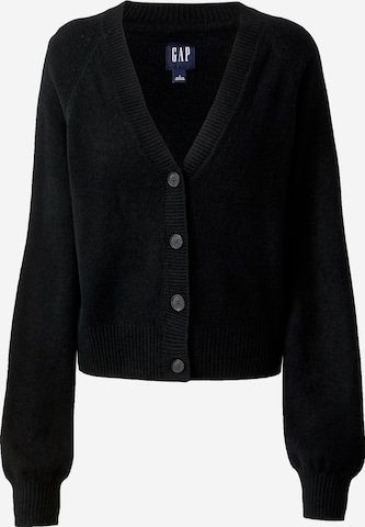 GAP Knit cardigan in Black: front