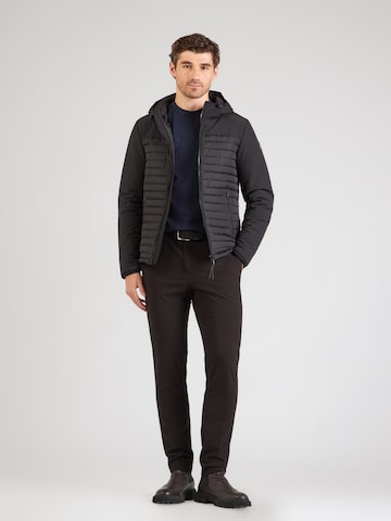 Giacca di mezza stagione di No Excess in nero