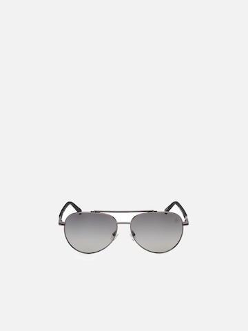 TIMBERLAND Sunglasses 'Timberland TB00039 Shiny gunmetal 60/15/135 MAN Sunglasses' in Silver: front