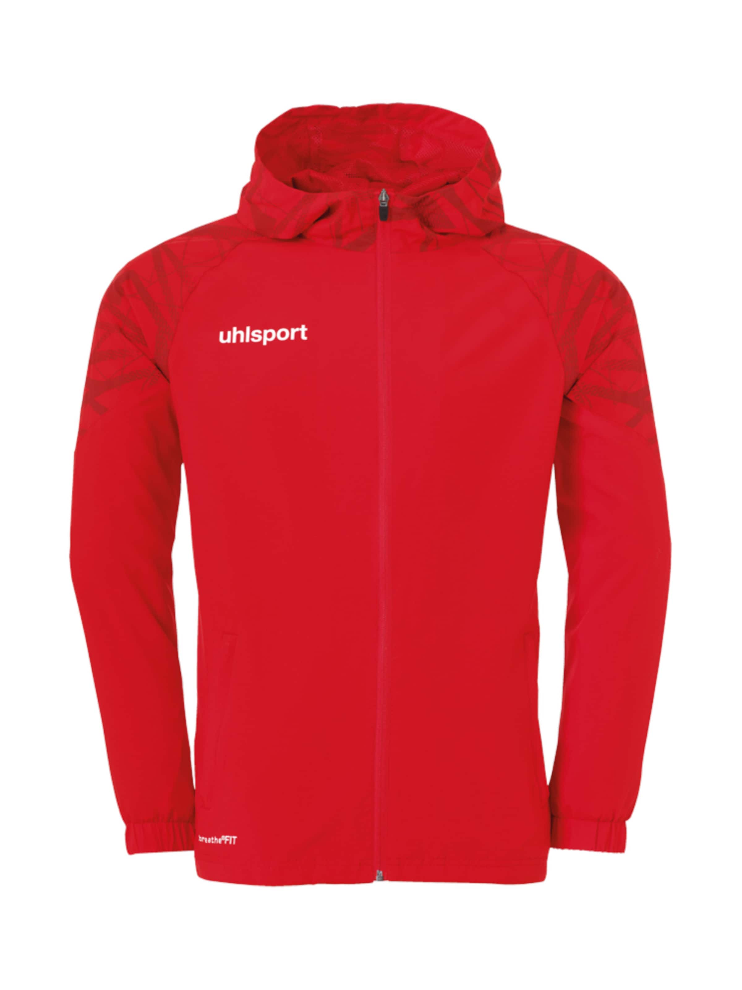 UHLSPORT Trainingsjacke in Rot: Vorderseite