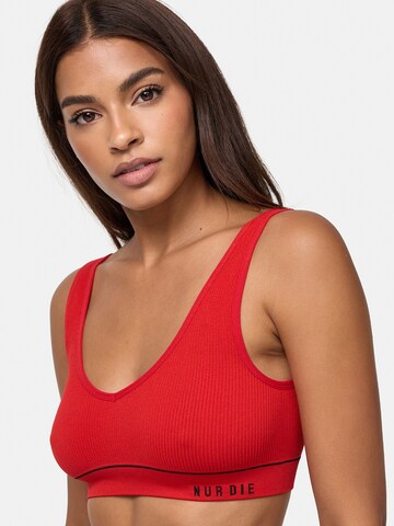 Bustier Soutien-gorge 'Retro' Nur Die en rouge