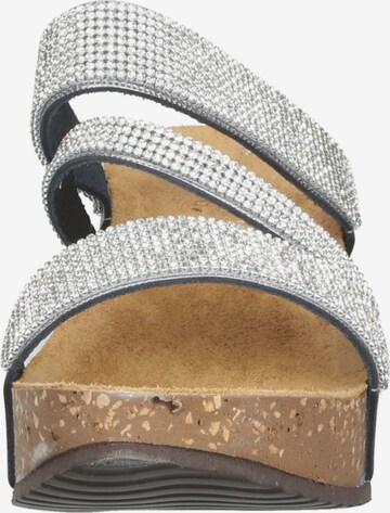 SCAPA Mules in Silver