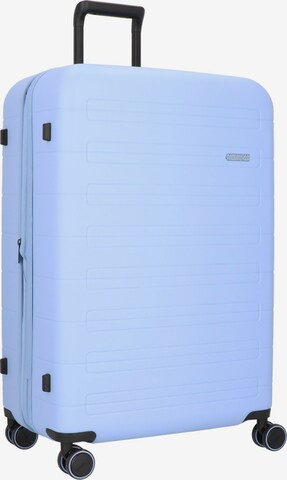 American Tourister Trolley 'Novastream' in Blauw