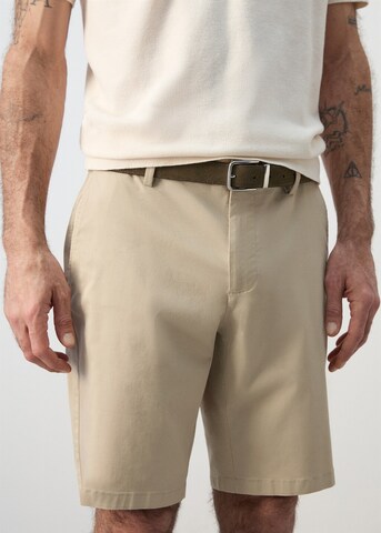 MANGO MAN Regular Shorts 'Gracia' in Beige: Vorderseite