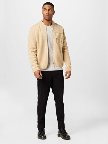 Kronstadt Fleece Jacket 'Kayson' in Beige