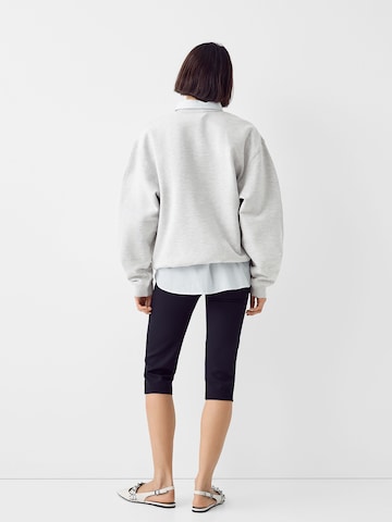 Bershka Sweatshirt in Grijs