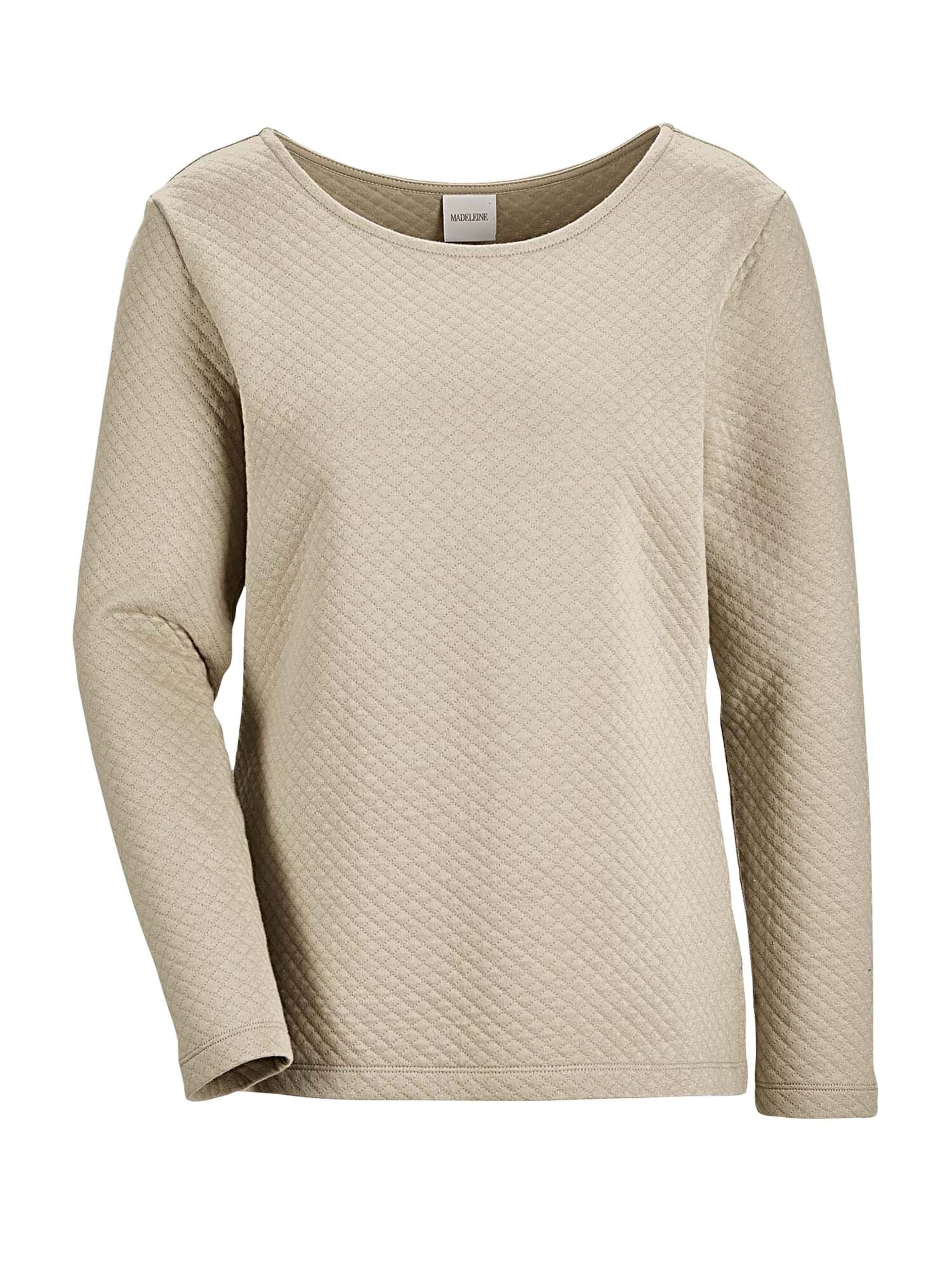 Sweat-shirt MADELEINE en marron : devant