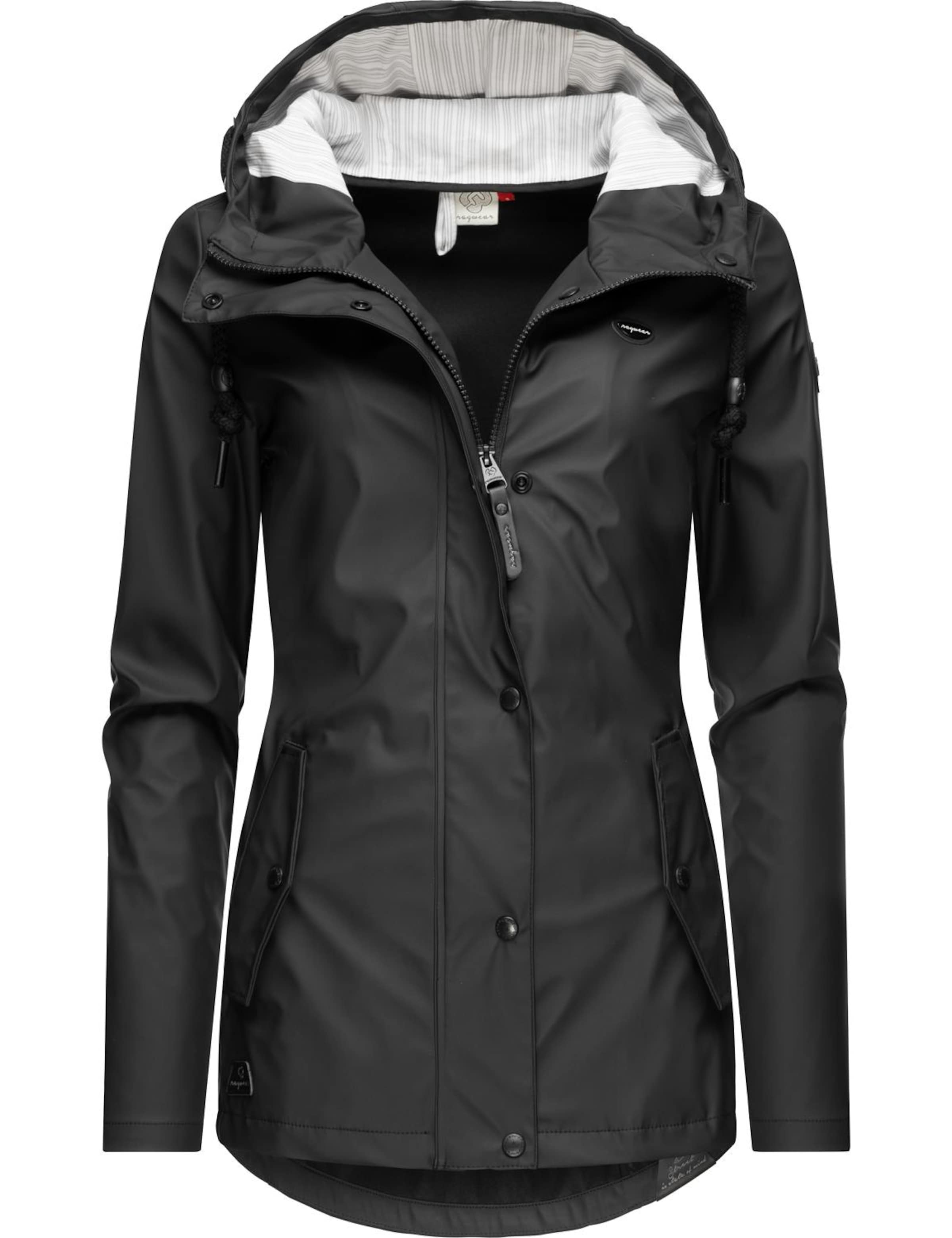 Ragwear Funkčná bunda 'Marge' - Čierna