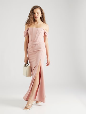 TFNC Βραδινό φόρεμα 'KIMMI' σε ροζ