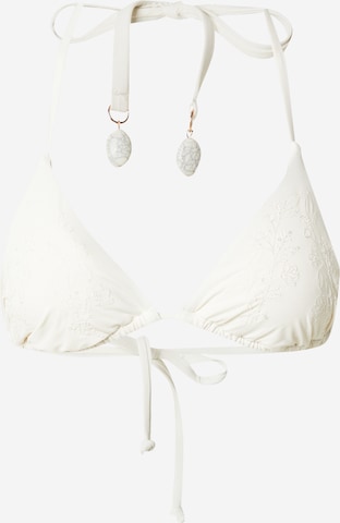 Triangle Hauts de bikini 'Giselle' Hunkemöller en blanc : devant