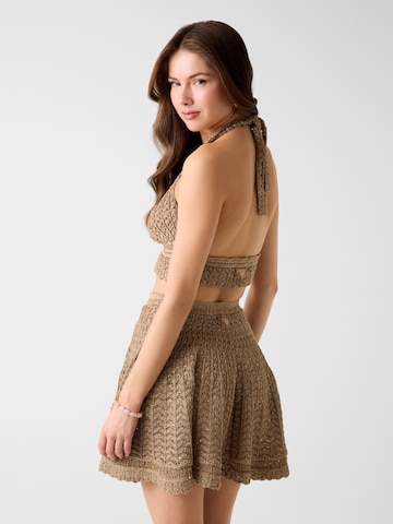 GUESS Knitted Top in Brown