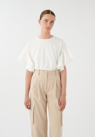 Dea Kudibal - Camiseta 'Jenthy' en blanco: frente