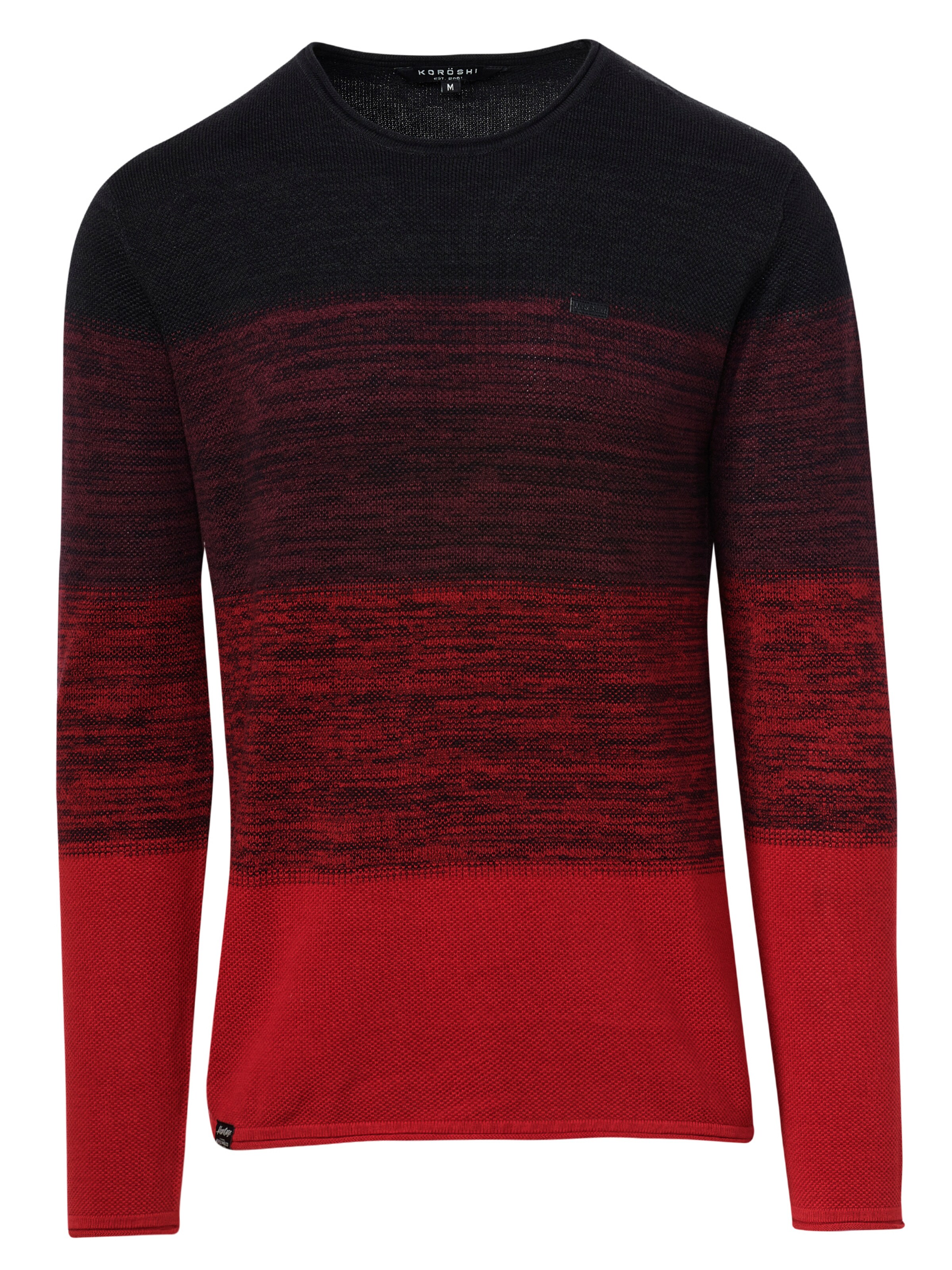 KOROSHI Svetr – červená: přední strana