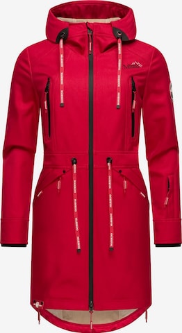 MARIKOO Tussenparka in Rood: voorkant