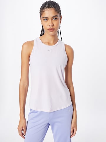 NIKE Sporttop in Lila: voorkant