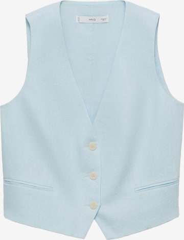 MANGO Kamizelka do garnituru 'BORELI' w kolorze niebieski: przód