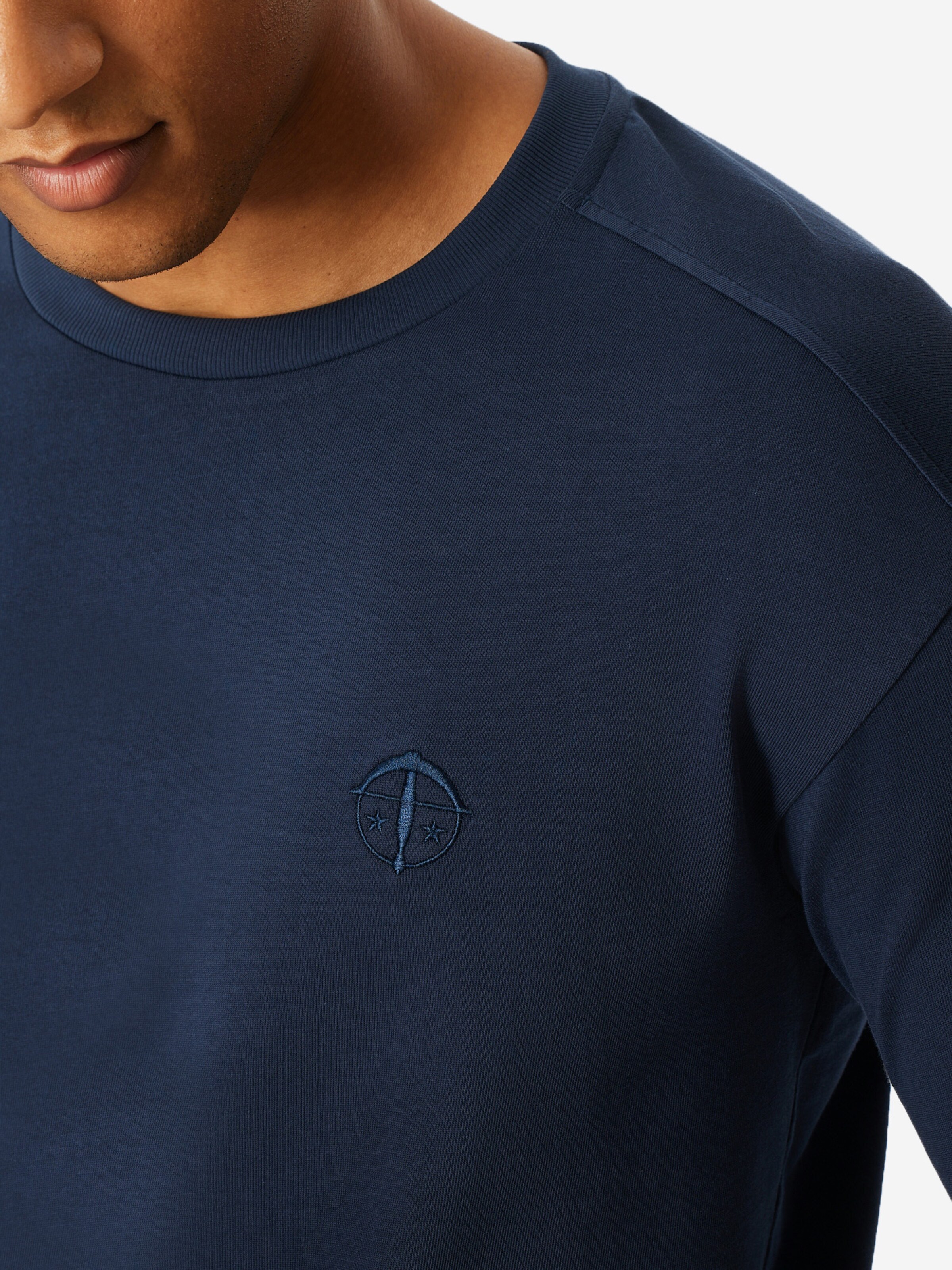 T-Shirt ' SCHIESSER 150 YEARS ' SCHIESSER en bleu