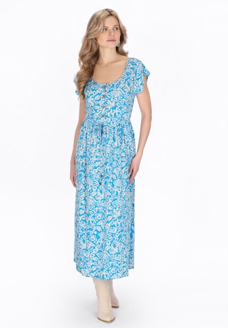 usha FESTIVAL - Vestido de verano en azul: frente