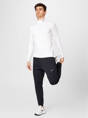 T-Shirt fonctionnel 'Pro' NIKE en blanc