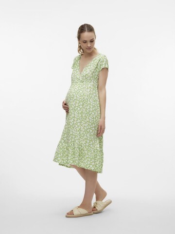 Robe 'Helen' MAMALICIOUS en vert