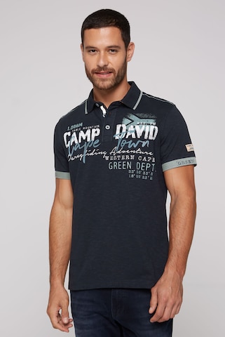 T-Shirt 'Paragliding Cape Town I' CAMP DAVID en bleu : devant