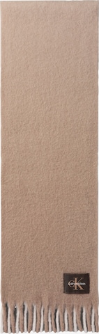 Sciarpa di Calvin Klein in beige: frontale