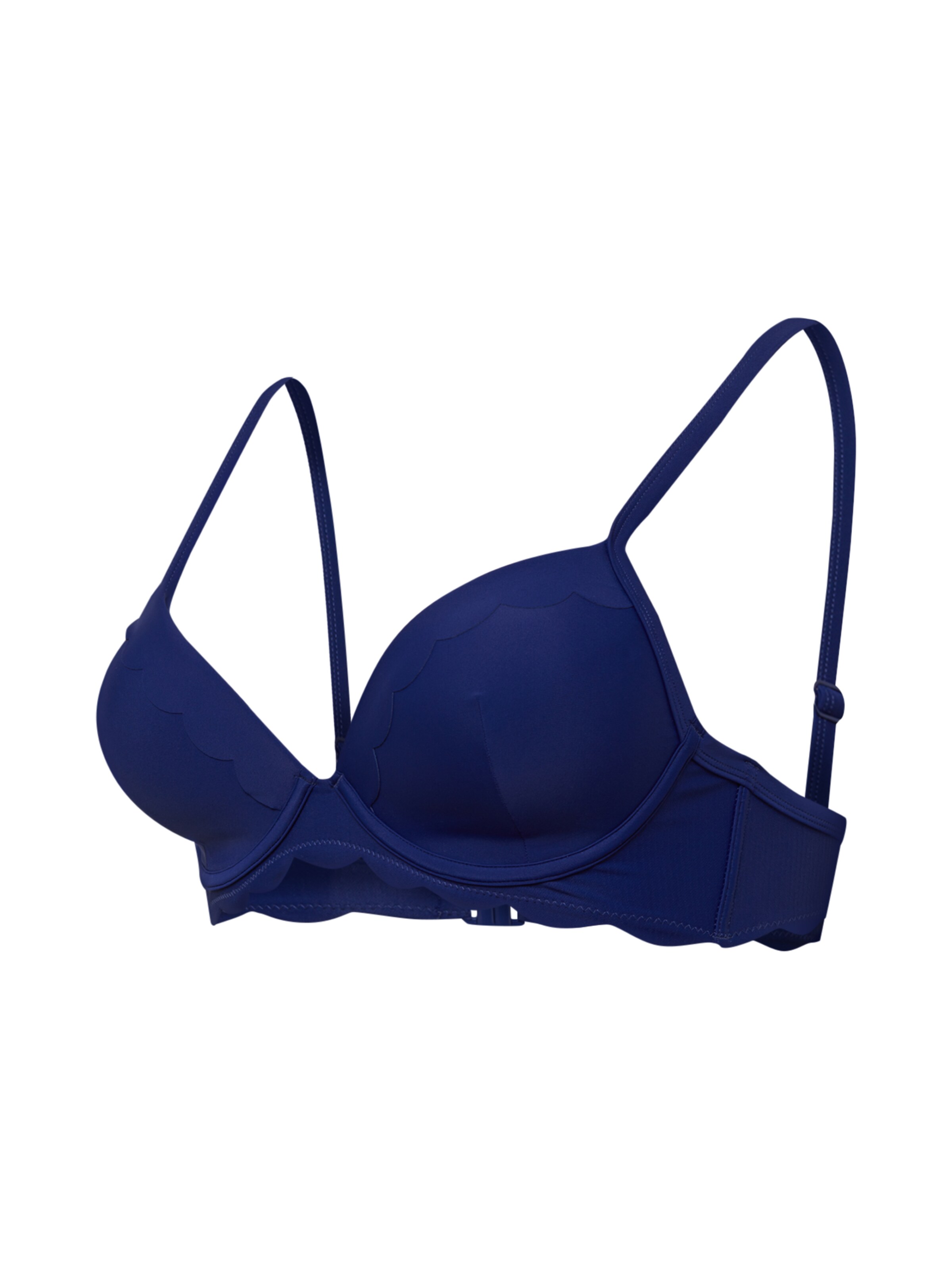 Hunkemöller Štandardný strih Bikinový top - Modrá