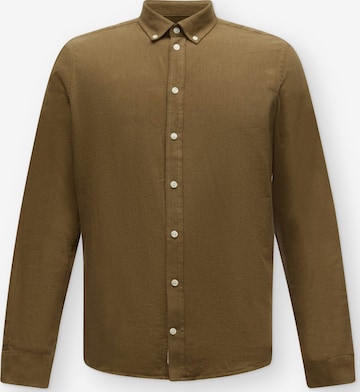 Regular fit Camicia 'CFAnton' di Casual Friday in marrone: frontale