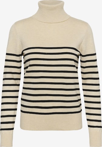 SAINT TROPEZ - Jersey 'Mila' en beige: frente